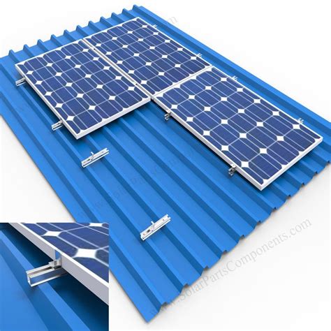 solar metal roof brackets|aluminum solar panel mounting system.